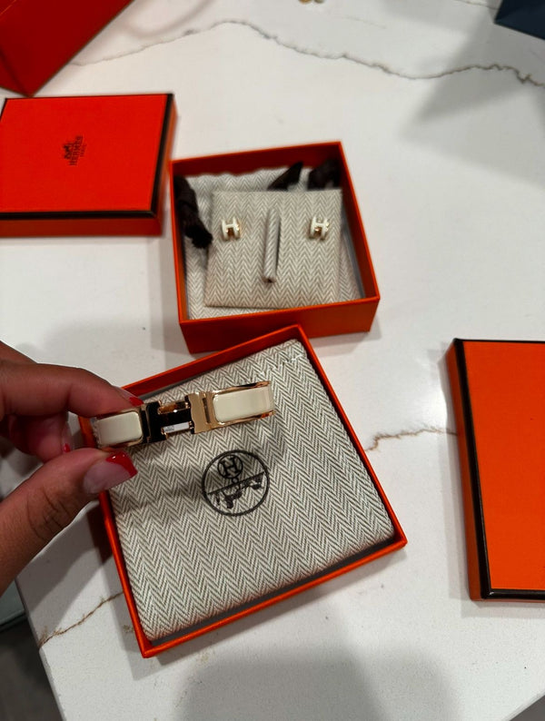 Combo herm bracciale+orecchini