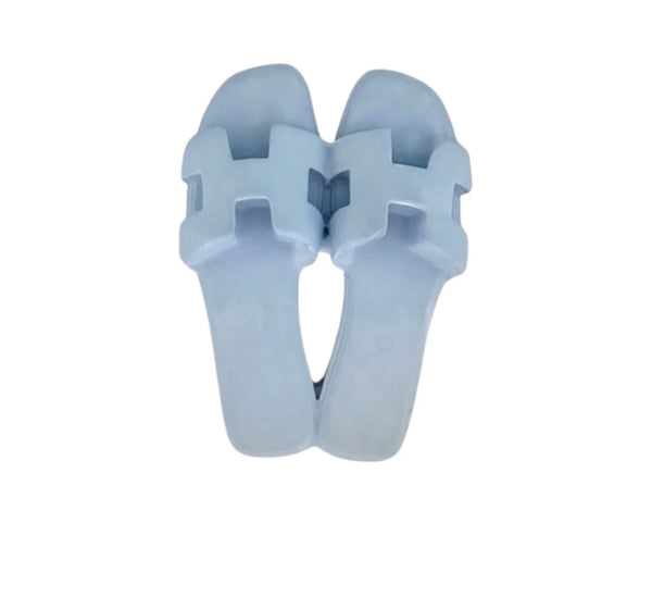 Icy slides